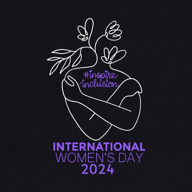 Count Her Inspire Inclusion Women's International Day 2024 by AimArtStudio